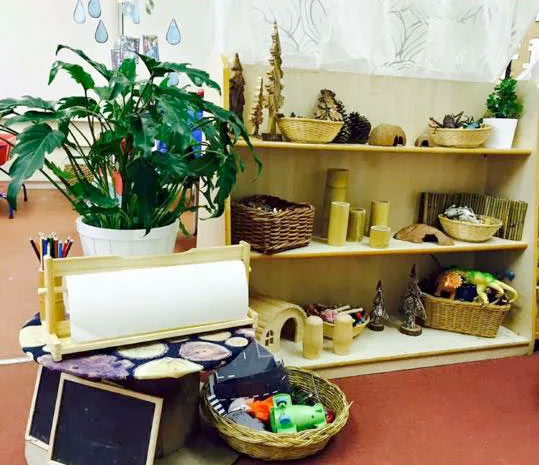 Play and learning inside the Hartford nursery