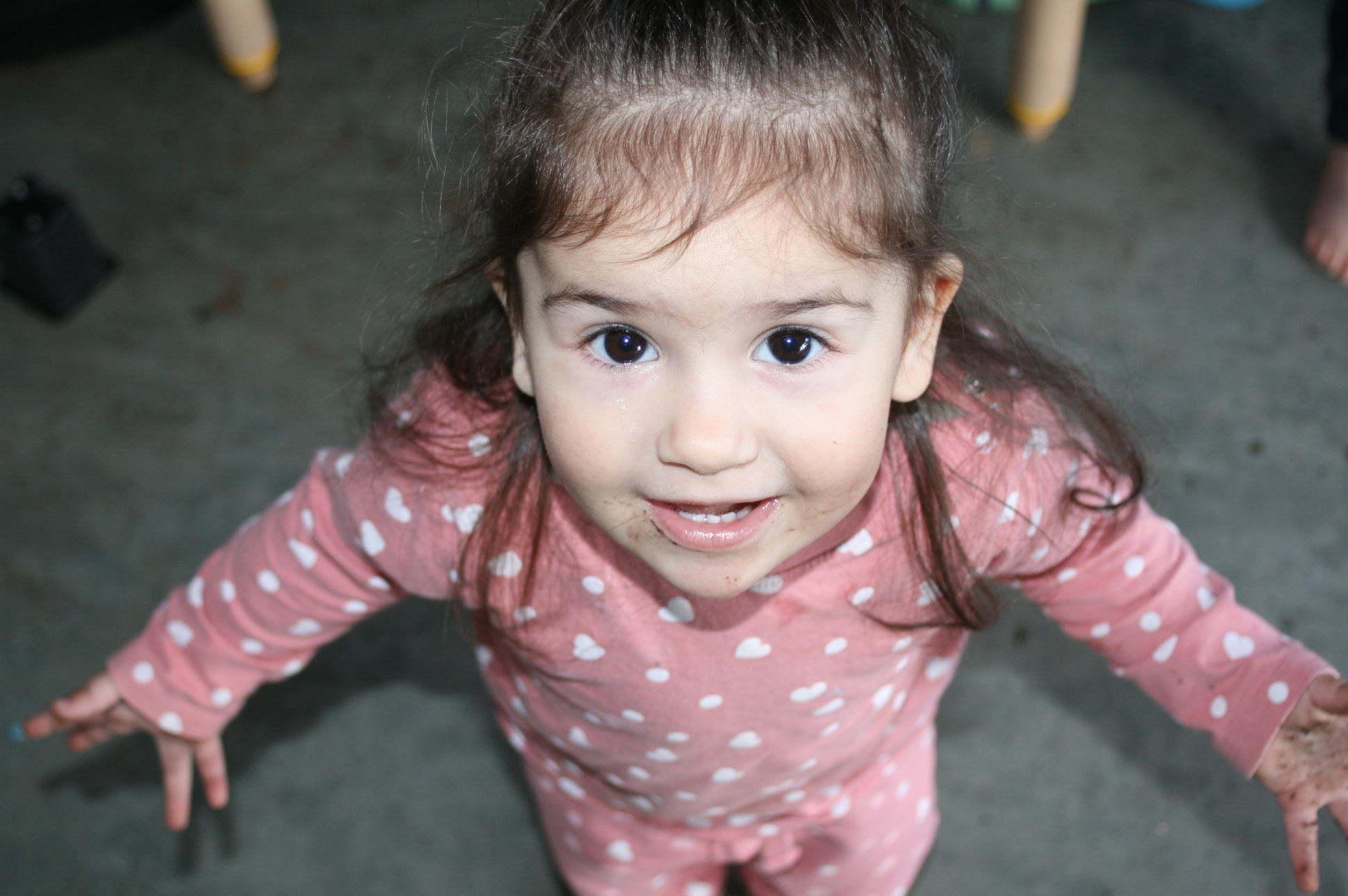 A child at play in the nursery